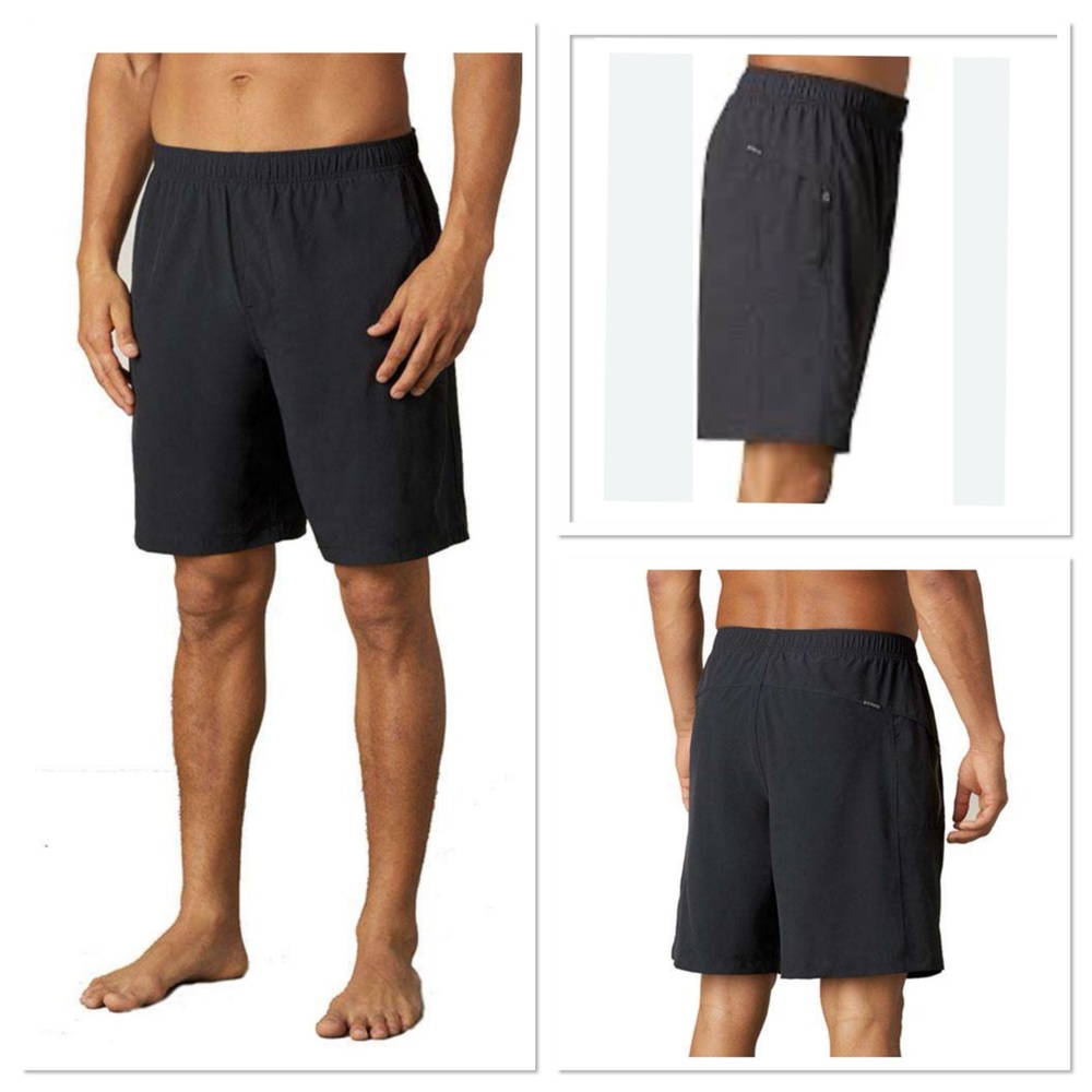 prAna Breathe Men's Vargas Shorts in Coal